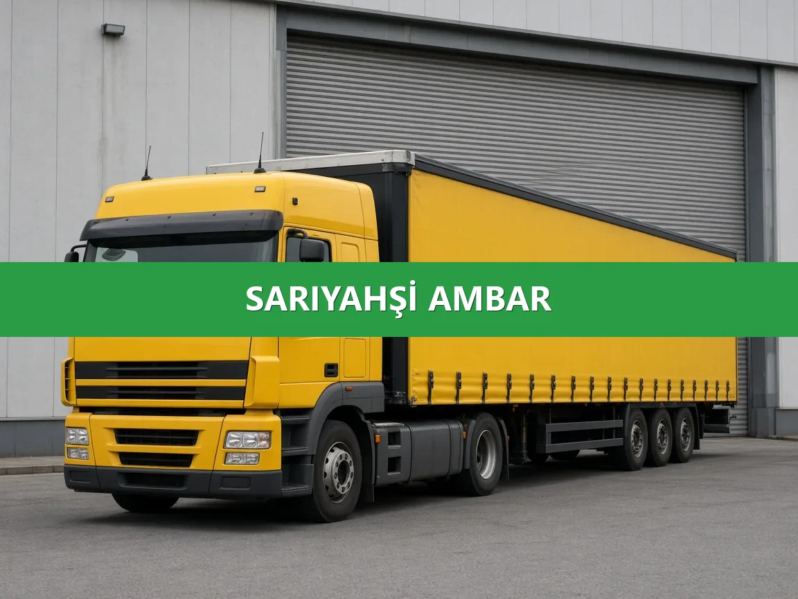 Sarıyahşi Ambar